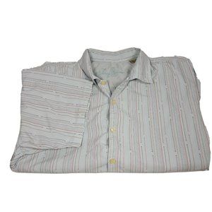 Tommy Bahama Short Sleeve Tropical 100% Silk Shirt